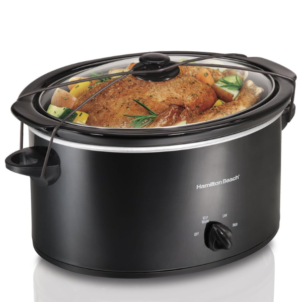 33156RG-1 Olla de Cocción Lenta Hamilton Beach 5Qt, 33156RG