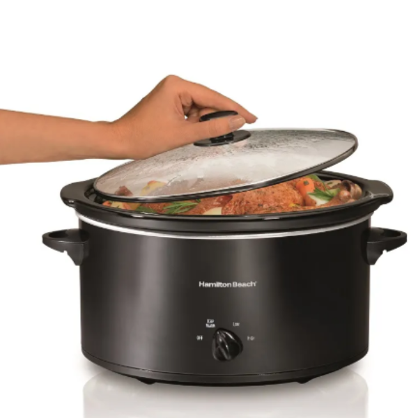 33156RG-4 Olla de Cocción Lenta Hamilton Beach 5Qt, 33156RG