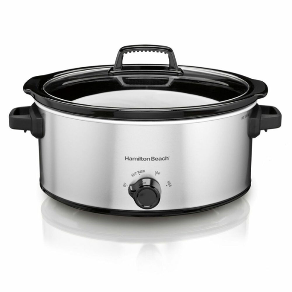 33665G-1 Olla de Cocción Lenta Hamilton Beach 6 Litros, 33665G
