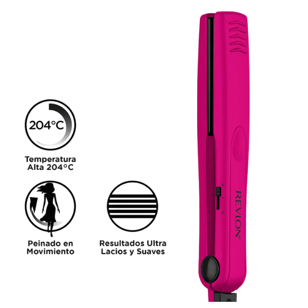 814305 (2) Alisador Revlon Liso Perfecto 1"