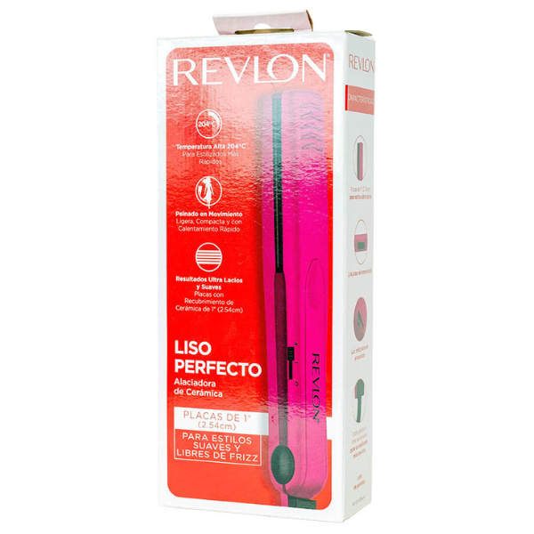 814305 (5) Alisador Revlon Liso Perfecto 1"