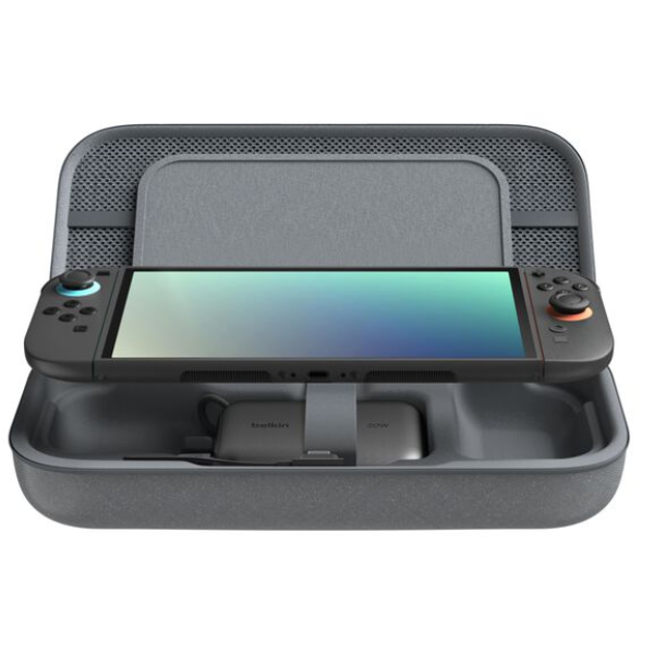 AF300BLK72 (2) Estuche de carga Belkin para Nintendo Switch 2