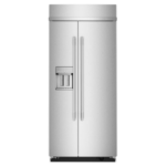 Refrigerador Kitcheaid 36" KBSD736SPS con acabado PrintShield