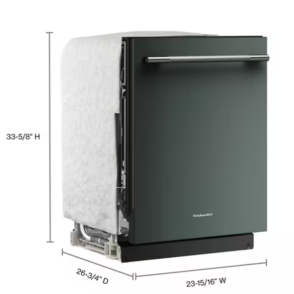 KDTS424SJP (2) Lavaplatos KitchenAid 360 Max Jets KDTS424S