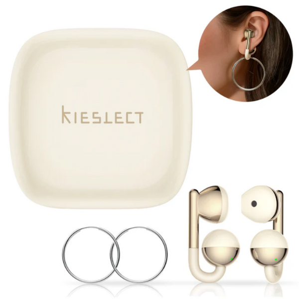 KIE-OR-GLD-2 Audífonos Kieslect Ora Earring Pods