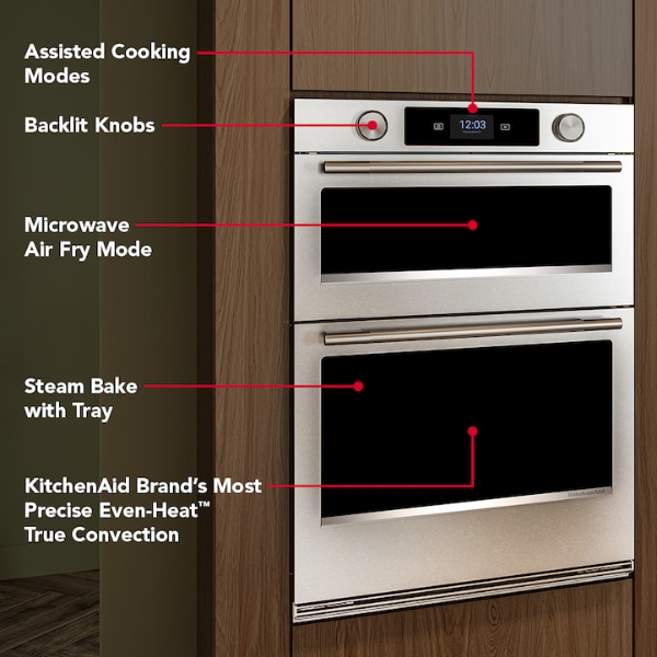 KOEC727SPS4 Horno KitchenAid Convección 27" KOEC727SPS