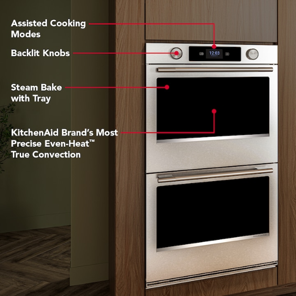 KOED727SPS-4 Horno KitchenAid Convección 27" KOED727SPS