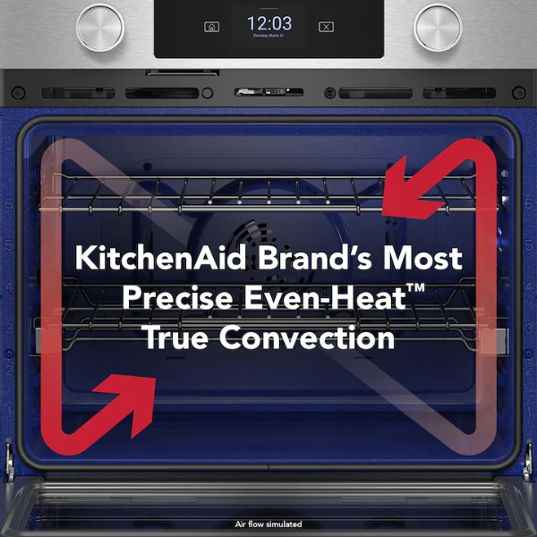 KOED727SPS-5 Horno KitchenAid Convección 27" KOED727SPS