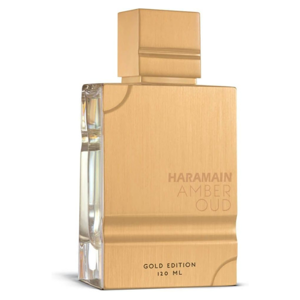 PERF-AH-AMBGOLD-120 (2) Perfume Al Haramain Amber Oud Gold Edition 120 ml Unisex